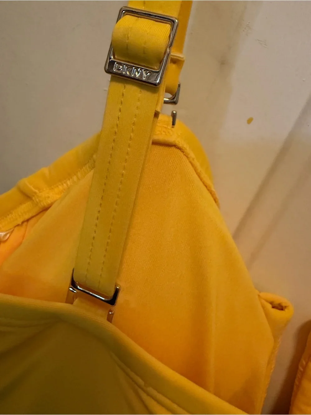 Dkny Yellow One-Piece Swimsuit - Picture 4 of 5